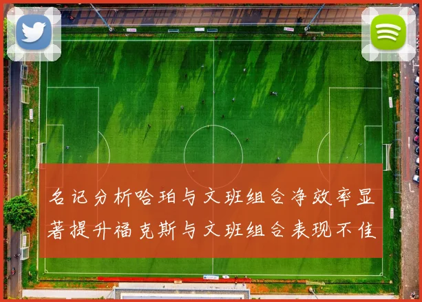 名记分析哈珀与文班组合净效率显著提升福克斯与文班组合表现不佳差距明显